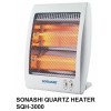 SONASHI QUARTZ HEATER SQH-3000 SONASHI QUARTZ HEATER SQH-3000