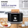 SONASHI 2 SLICE POP-UP TOASTER / BUN WARMER SONASHI 2 SLICE POP-UP TOASTER / BUN WARMER