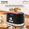 SONASHI 2 SLICE POP-UP TOASTER / BUN WARMER SONASHI 2 SLICE POP-UP TOASTER / BUN WARMER